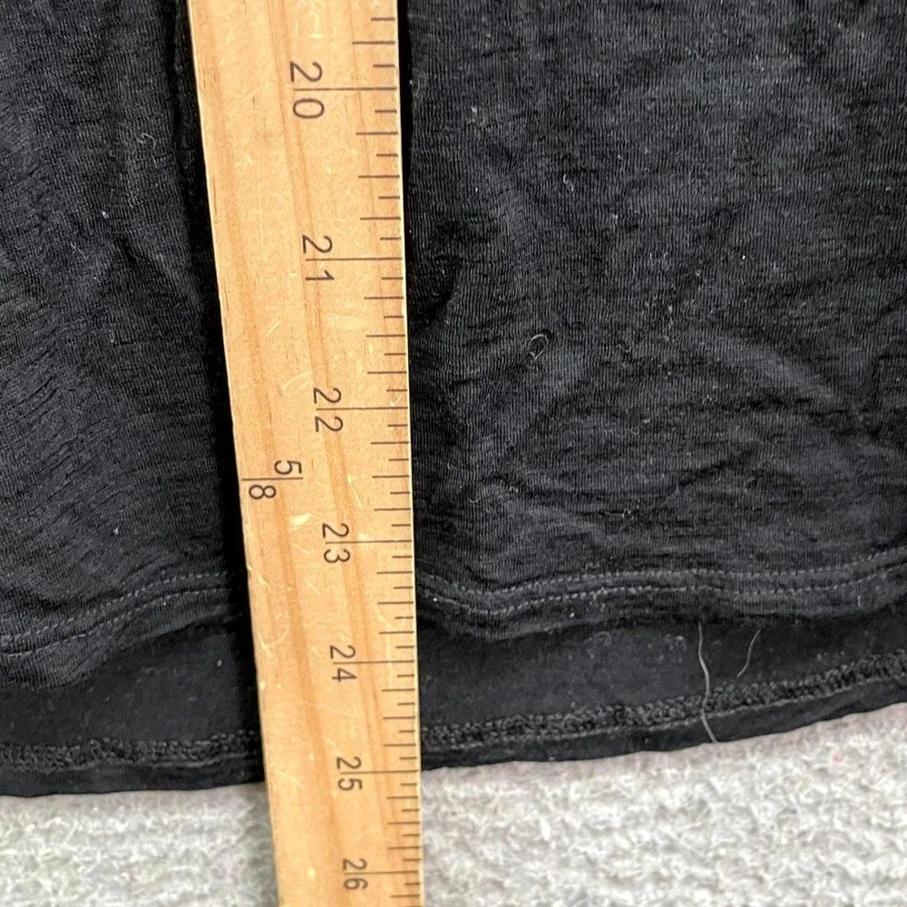 Segments Base Layer Top‎ Womens Black Small Merino Wool Performance Hike Outdoor